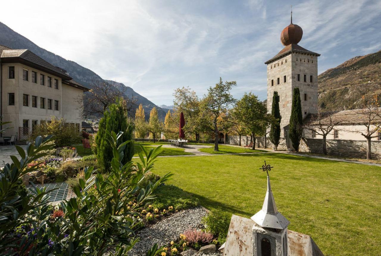 Gaestehaus St. Ursula Brig Exterior foto