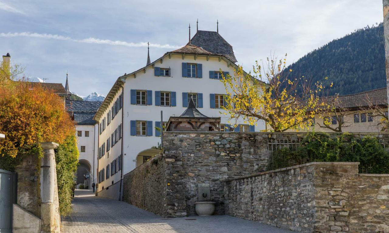 Gaestehaus St. Ursula Brig Exterior foto